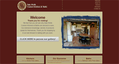 Desktop Screenshot of dalewolfekitchens.com